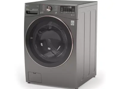 LG Washing machine WM4000HBA 3D model