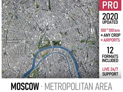 Moscow 3D Model Pack