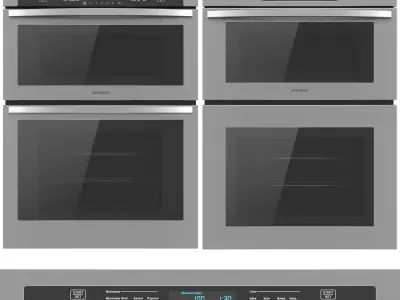 SAMSUNG ovens collection 3D model