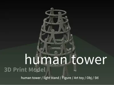  light stand 3D print model