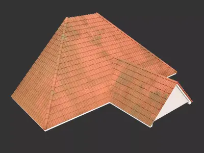 Realistic Roof Collections 27 3D model