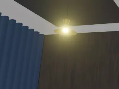 Lamp for room 3D model