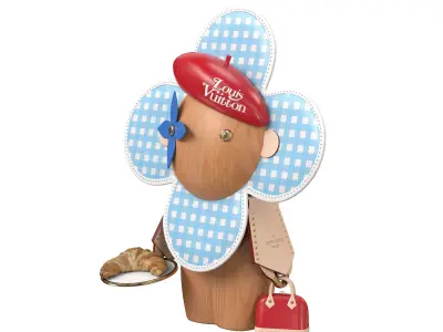 Louis Vuitton Vivienne In Paris LV Doll Low-poly 3D model