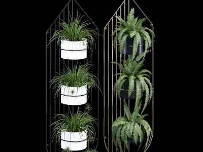 Tapestry Wall Planter 3D model