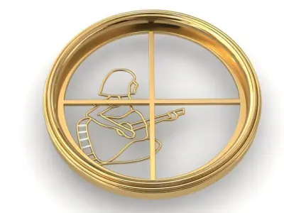 Circle window 3D print model