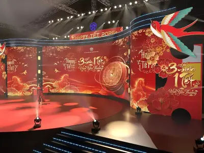 New year Stage Texture