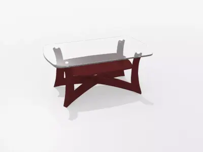 Center Table Low-poly 3D model