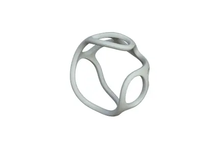 SciFi Cube Object No 39873 Low Poly Shape Texture