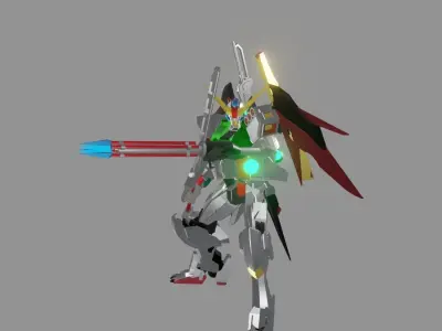 The Mecha Attacker 24 3D model