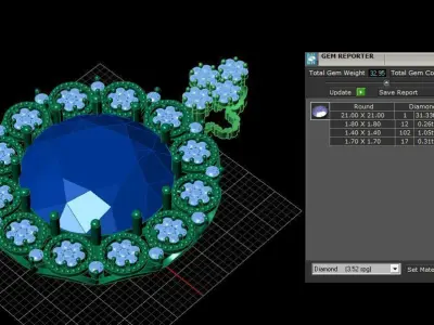 Pendant 0056 3D print model