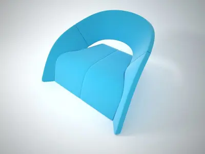 08 YELLER CHAIR 3D model