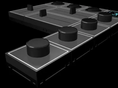 Palette Gear 3D model