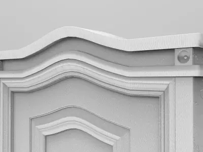 Hinged Door 3D model