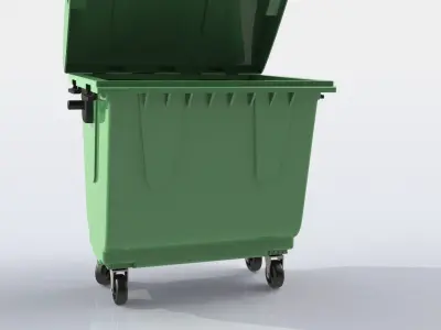 Garbage Dumpster 3D model