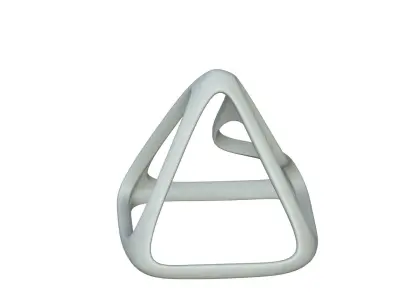 SciFi Cube Object No 57924 Low Poly Shape Low-poly 3D model