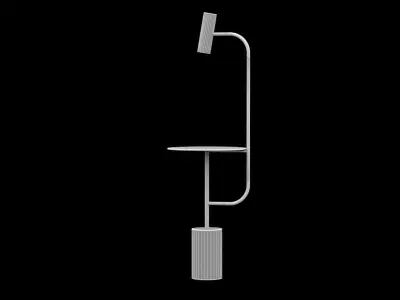 PASTEUR Straight floor lamp Roche Bobois 3D model