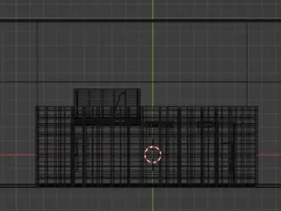 Typical Brazilian lower middle class house 3D model