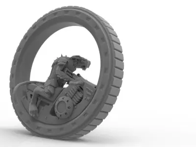 Cheese Stealer Cult - Tunnel Rider Alpha 3D print model