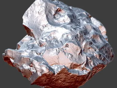 Page Stone Low-poly 3D model