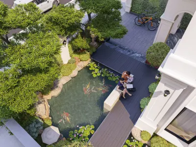 Landscape Garden 3D model