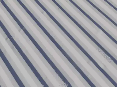 Rust Streaked Corrugated Container Texture