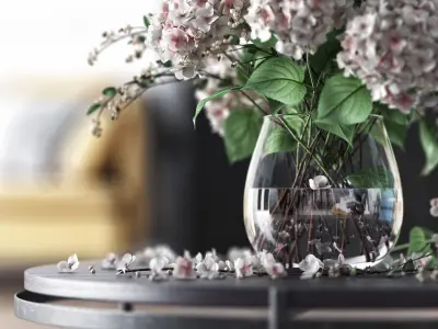 Living room 3D model