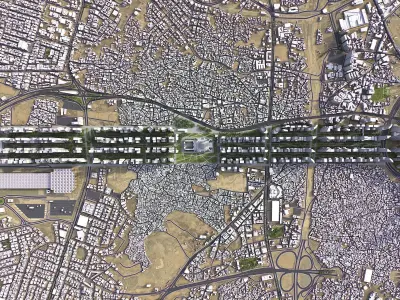 Mecca - Masar Destination Low-poly 3D model