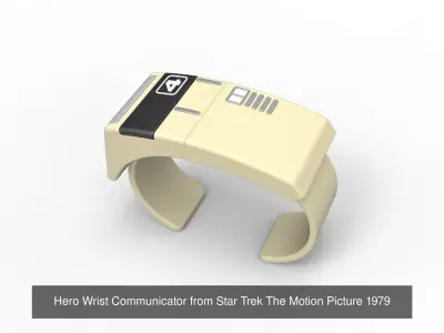 Star Trek Communicators 3D Model Pack