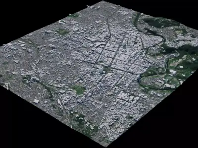 Sendai - Japan 3D model