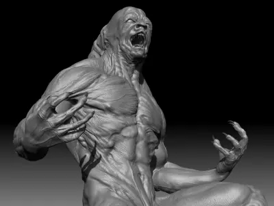 Scifi - Human character 3 3D print model