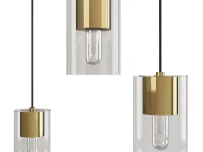 Lula Pendant Light Low-poly 3D model