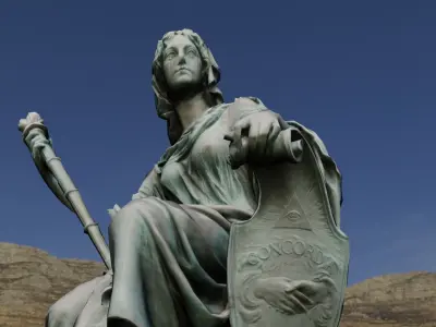  Tolerance Statue 3D Model  Low-poly 3D model