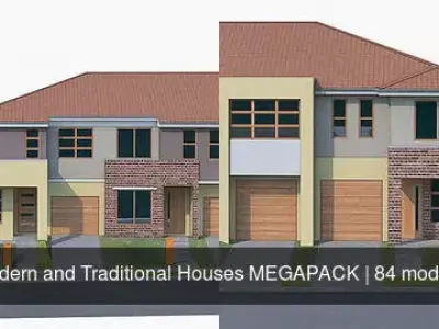 Modern and Traditional Houses MEGAPACK
