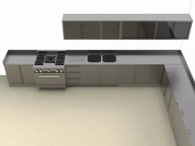 Kitchen 82 3D model