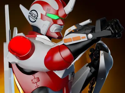 Cybercops Jupiter 3D print model