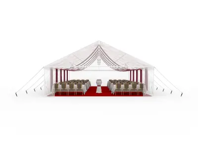 Party Tent 05 3D model