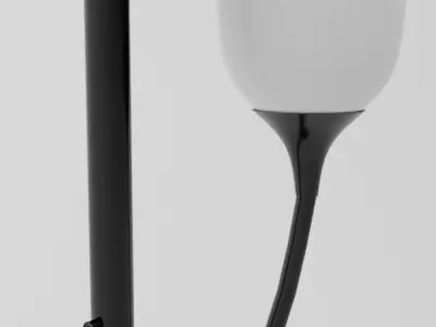Ikea NOT Floor uplight  3D model
