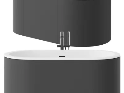 Bathtub Cielo Arcadia Cibele 3D model