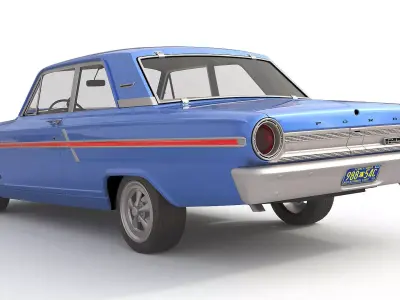 1964 Ford Fairlane Thunderbolt 3D model