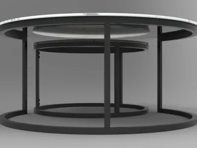 Table085 Free low-poly 3D model