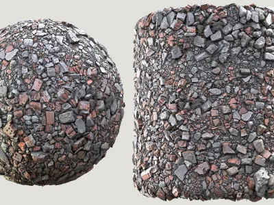 Brick-Garbage 01 Texture