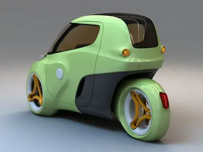 Piranha EV-3v1 Concept 2023 3D model