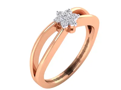  Women Ring Render 3dm STL MTL SLC JCD OBJ FBX Details 3D print model 2