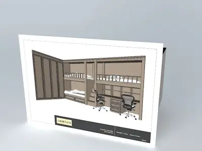 Children's room Free 3D model