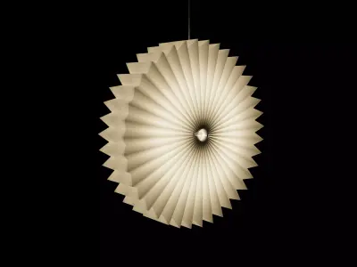 STRALA Origami Pendant Lamp Shade 3D model