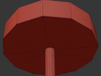 Bakalowits modern starburst pendant light 3D model