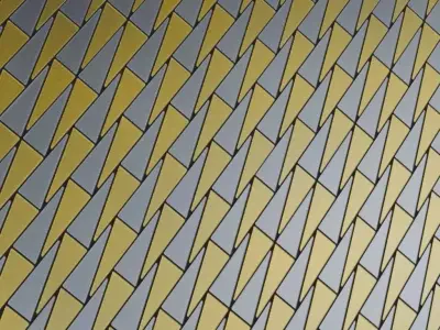 Powered Metal Design PBR Seamless Texture