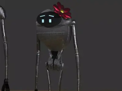 Robot Family 3D model