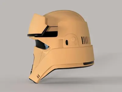 SHORETROOPER helmet STL file for 3d print 3D print model