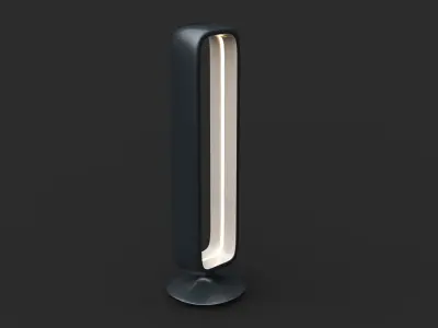 Elegant Hollow lamp Concept model 3D model